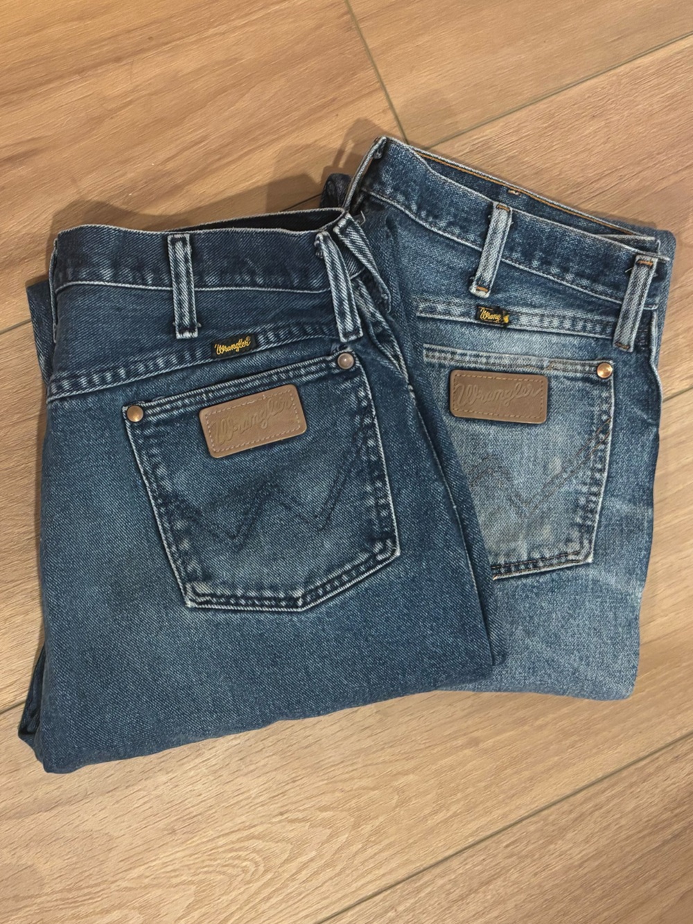 Vintage Wrangler jeans, 2 pair bundle! 34x32, super rad with tons of character!